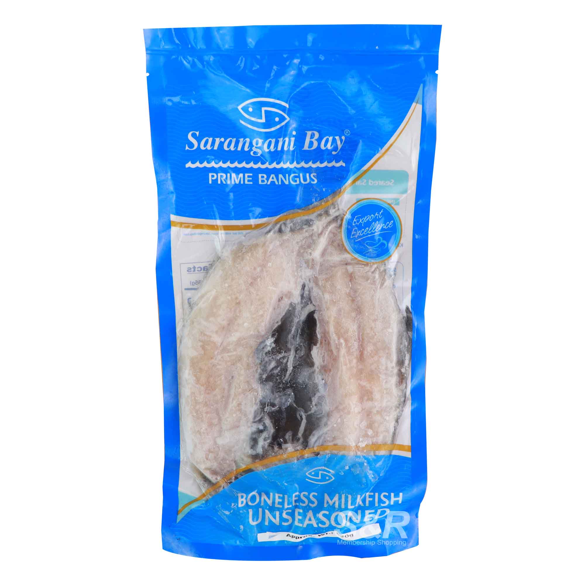 Sarangani Bay Prime Bangus Boneless Milkfish Unseasoned 520g